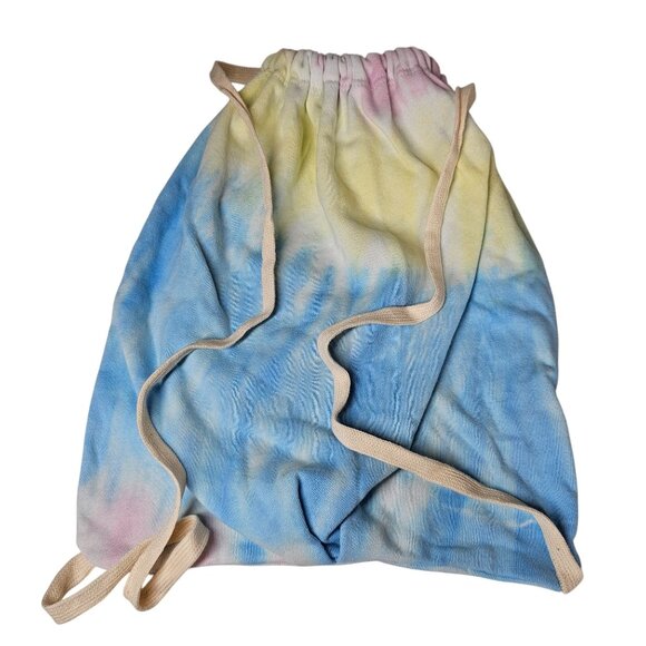 Boys Lie Unreleased Cotton Candy Tie-Dye Drawstring Backpack NWT w/ Sticker - Picture 3 of 5